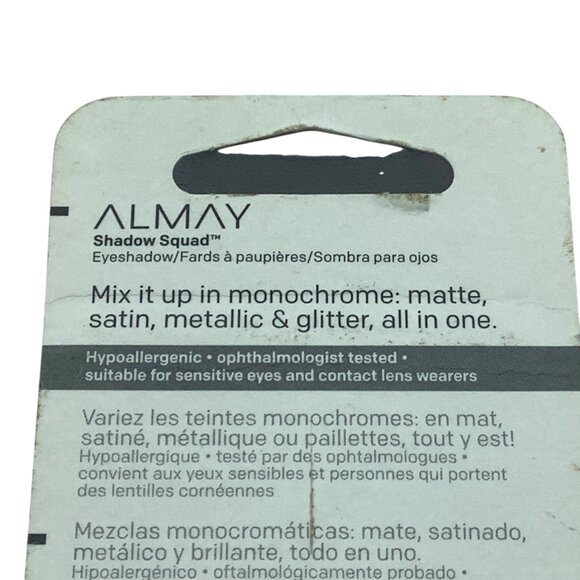 Almay Shadow Squad Eyeshadow Palette 190 Unapologetic Matte Satin Metallic NEW - Picture 4 of 4